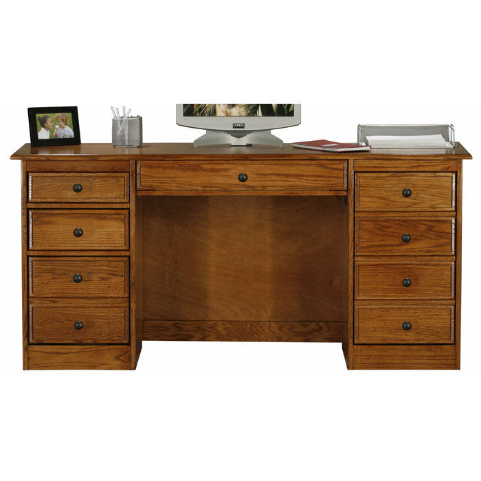 Millwood Pines Orin Executive Desk & Reviews Wayfair